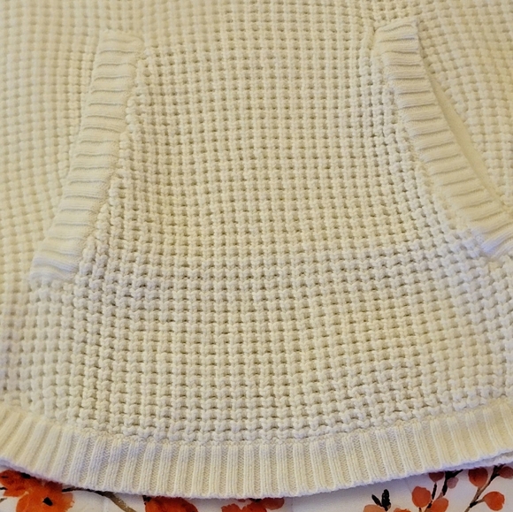 MICHAEL michael kors slouchy round hem winter white turtleneck sweater - Picture 4 of 9